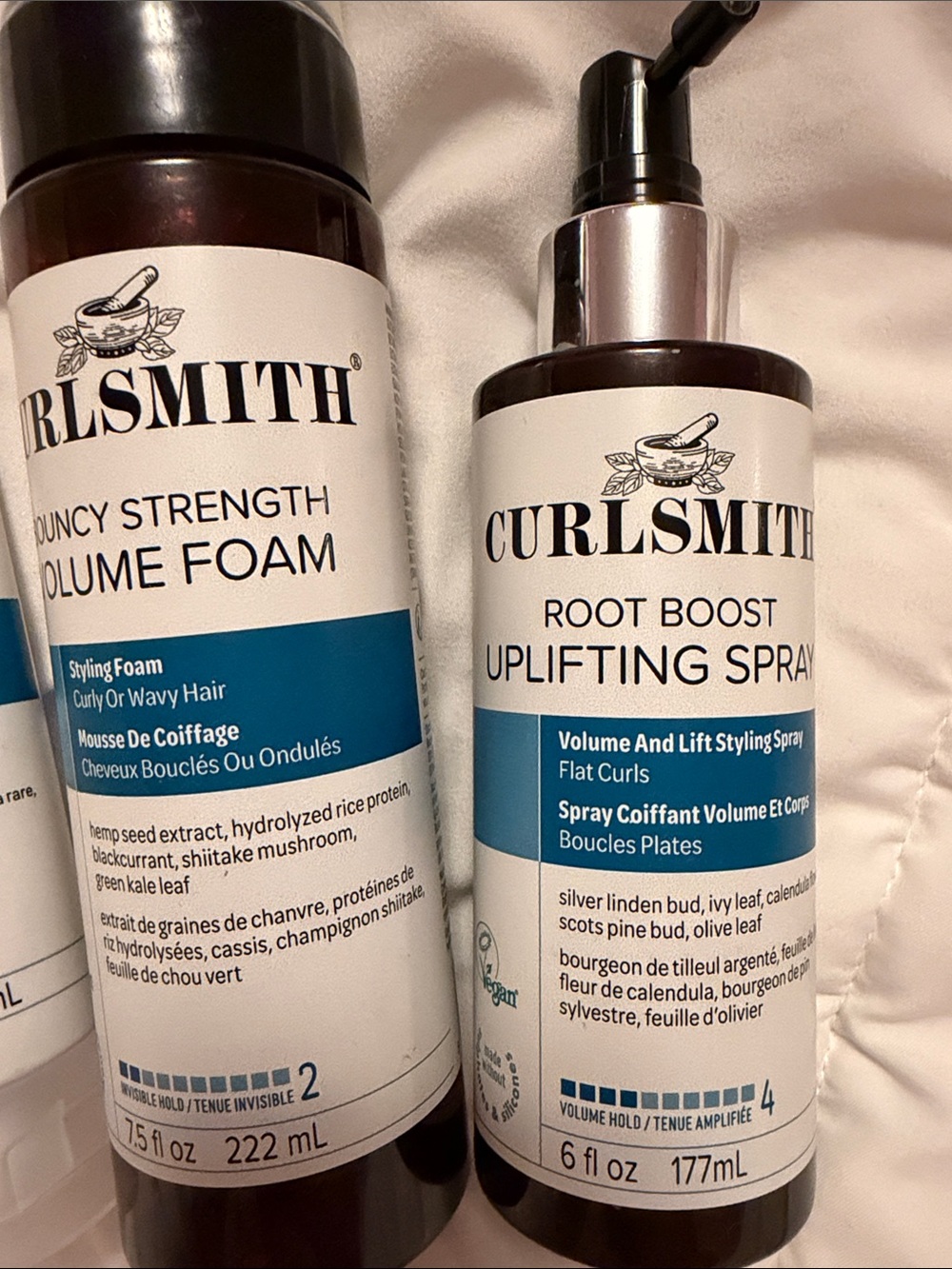 Curlsmith Bouncy Volume Foam Root Boost Uplifting Spray and Styling Soufflé Trio - Picture 3 of 3